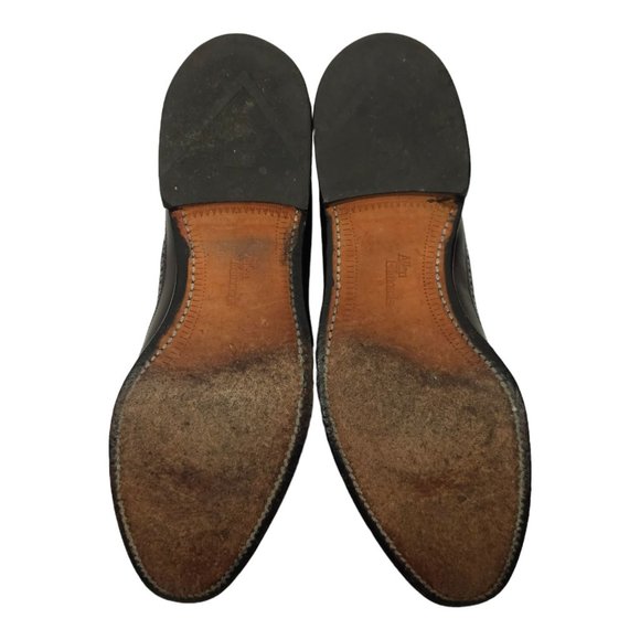 Allen Edmonds Manchester Tassel Wingtip Loafer Mens Size 10 AA Leather Burgundy - Picture 7 of 12